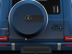 Mercedes Benz G 500 Manufaktur 2024 3D Модель