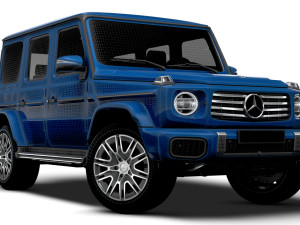 Mercedes Benz G 500 Manufaktur 2024 3D Модель