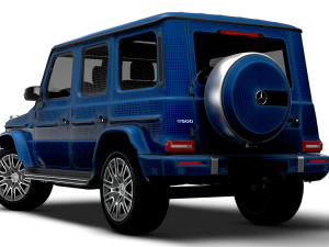 Mercedes Benz G 500 Manufaktur 2024 3D Модель