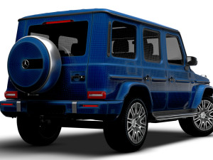 Mercedes Benz G 500 Manufaktur 2024 3D Модель