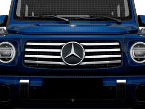Mercedes Benz G 500 Manufaktur 2024 3D Модель
