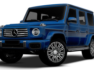 Mercedes Benz G 500 Manufaktur 2024 3D Модель