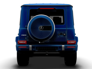 Mercedes Benz G 500 Manufaktur 2024 3D Модель
