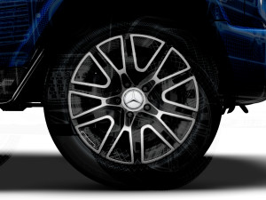 Mercedes Benz G 500 Manufaktur 2024 3D Модель
