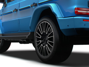 Mercedes AMG G 63 Manufaktur 2024 3D 模型