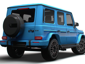 Mercedes AMG G 63 Manufaktur 2024 3D 模型