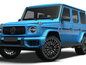 Mercedes AMG G 63 Manufaktur 2024 3D Model