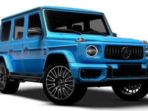 Mercedes AMG G 63 Manufaktur 2024 3D 模型