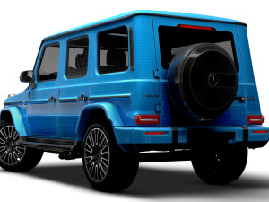 Mercedes AMG G 63 Manufaktur 2024 3D 模型