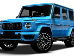Mercedes AMG G 63 Manufaktur 2024 3D Model