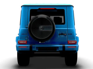 Mercedes AMG G 63 Manufaktur 2024 3D Model