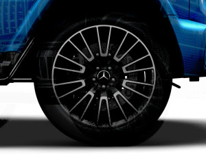 Mercedes AMG G 63 Manufaktur 2024 3D Model