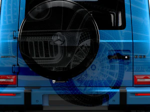 Mercedes AMG G 63 Manufaktur 2024 3D Model