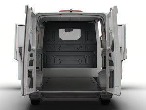 VW Crafter Panel Van L2H1 HQ Interior 2023 Modèle 3D
