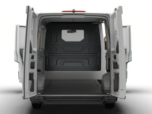 VW Crafter Panel Van L2H1 HQ Interior 2023 3D Model