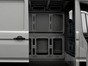 VW Crafter Panel Van L2H1 HQ Interior 2023 3D Model