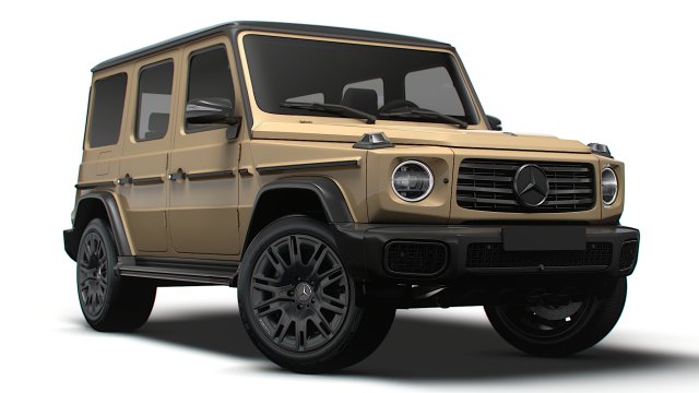 Mercedes-Benz G 580 EQ Technology 2024 Modelo 3D .c4d .max .obj .3ds .fbx .stl .blend 