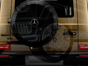 Mercedes-Benz G 580 EQ Technology 2024 Modelo 3D