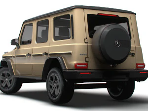 Mercedes-Benz G 580 EQ Technology Worldwide 2024 3D Model