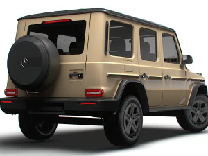 Mercedes-Benz G 580 EQ Technology Worldwide 2024 3D Model