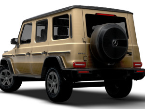 Mercedes-Benz G 580 EQ Technology Worldwide 2024 Modelo 3D