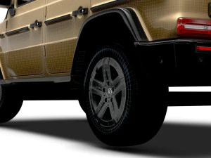 Mercedes-Benz G 580 EQ Technology Worldwide 2024 3D Model