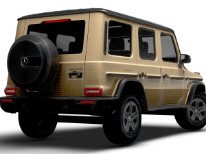 Mercedes-Benz G 580 EQ Technology Worldwide 2024 Modelo 3D