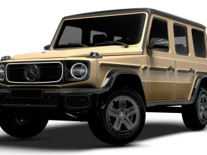 Mercedes-Benz G 580 EQ Technology Worldwide 2024 3D Model