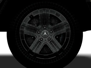 Mercedes-Benz G 580 EQ Technology Worldwide 2024 3D Model