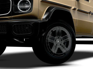 Mercedes-Benz G 580 EQ Technology Worldwide 2024 3D Model