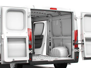 Citroen Jumper Van L2H1 HQ Interior 2023 3D Model