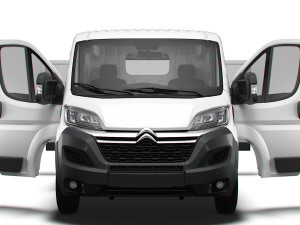 Citroen Jumper Van L2H1 HQ Interior 2023 3D-Modell