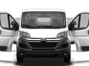 Citroen Jumper Van L2H1 HQ Interior 2023 3D Model