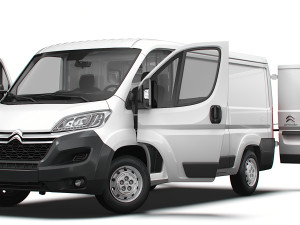 Citroen Jumper Van L2H1 HQ Interior 2023 3D-Modell