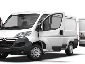 Citroen Jumper Van L2H1 HQ Interior 2023 3D Model