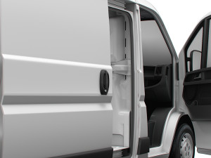 Citroen Jumper Van L2H1 HQ Interior 2023 3D-Modell