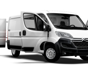 Citroen Jumper Van L2H1 HQ Interior 2023 3D-Modell