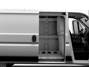 Citroen Jumper Van L2H1 HQ Interior 2023 3D-Modell