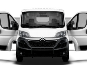 Citroen Jumper Van L2H1 HQ Interior 2023 3D-Modell