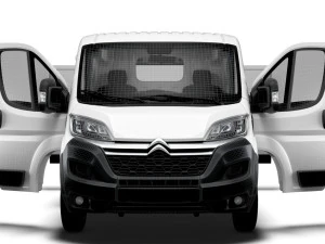 Citroen Jumper Van L2H1 HQ Interior 2023 3D Model