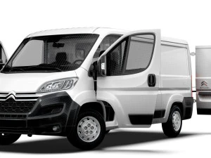 Citroen Jumper Van L2H1 HQ Interior 2023 3D Model
