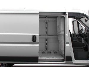 Fiat Ducato Van L2H1 HQ Interior 2023 Modelo 3D