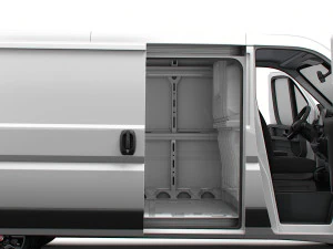 Fiat Ducato Van L2H1 HQ Interior 2023 3D Model