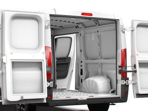Fiat Ducato Van L2H1 HQ Interior 2023 Modelo 3D