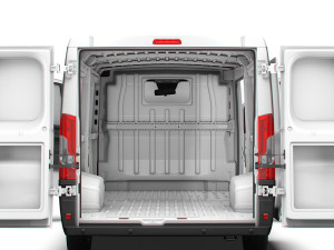 Fiat Ducato Van L2H1 HQ Interior 2023 Modelo 3D