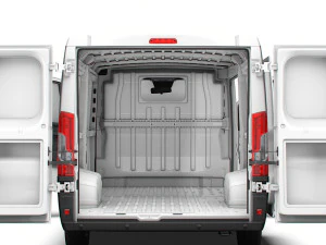 Fiat Ducato Van L2H1 HQ Interior 2023 3D Model