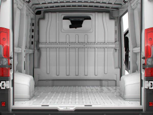 Fiat Ducato Van L2H1 HQ Interior 2023 3D Model
