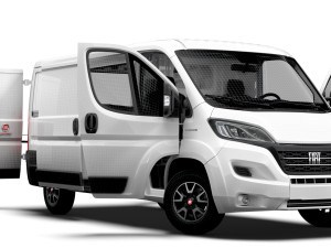 Fiat Ducato Van L2H1 HQ Interior 2023 Modelo 3D