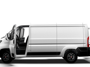Fiat Ducato Van L2H1 HQ Interior 2023 Modelo 3D
