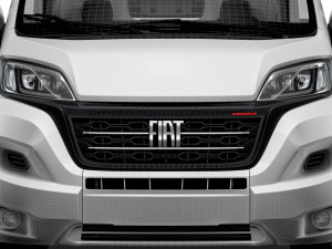 Fiat Ducato Van L2H1 HQ Interior 2023 Modelo 3D